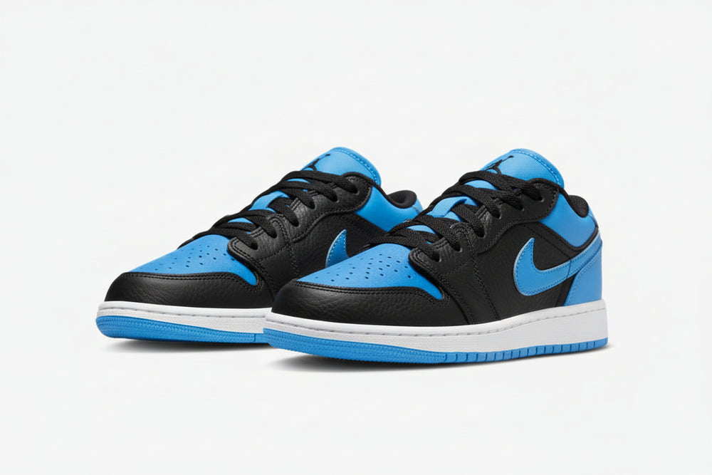 Air Jordan 1 Low Black University Blue