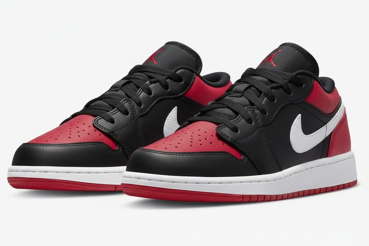 Air Jordan 1 Low Bred Toe