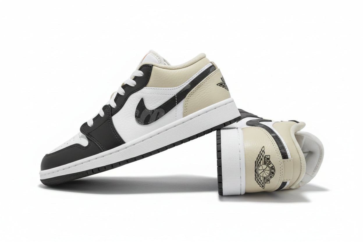 Air Jordan 1 Low Summit Blanc/Rattan